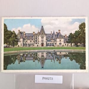 Vintage Postcard 1959 Biltmore House & Gardens Asheville North Carolina NC Front